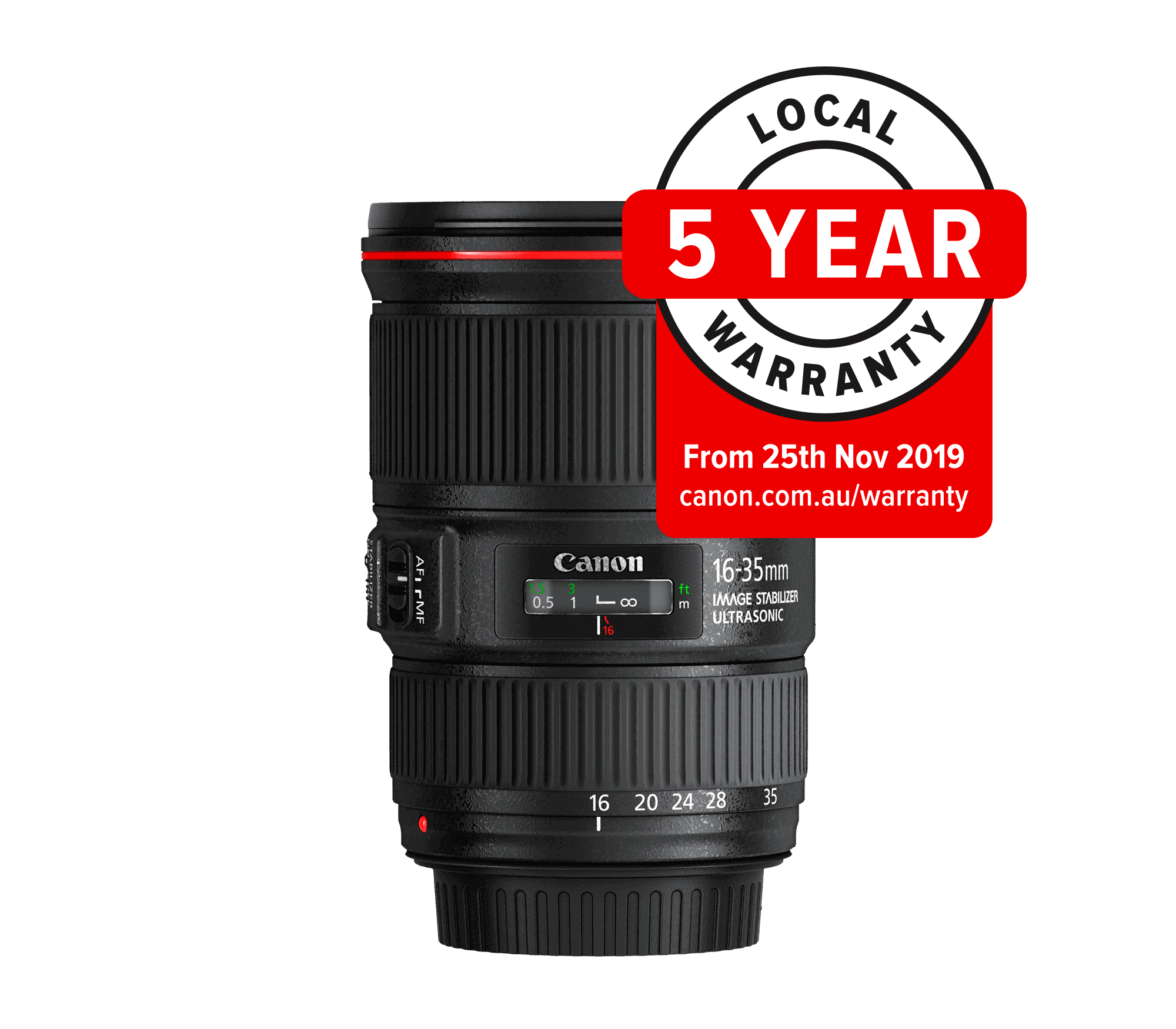 Canon EF 16-35mm f/4L IS USM Lens | CameraPro Australia