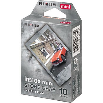 Fujifilm Instax Mini Stone Gray Film 10 Pack