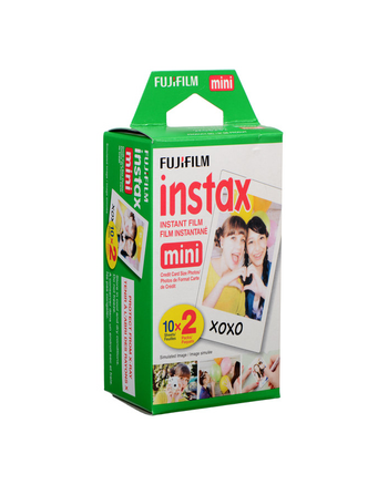 Box of Fujifilm Instax Mini instant film twin pack, 20 sheets, for Instax Mini cameras