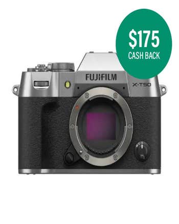 Fujifilm X-T50 Mirrorless Camera Body - Silver