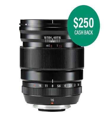 Fujifilm XF 16mm f/1.4 R WR Lens
