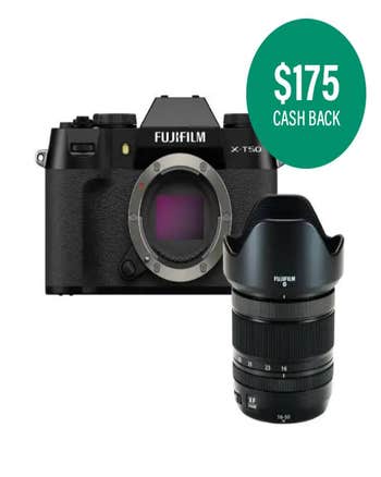 Fujifilm X-T50 Mirrorless Camera Black + XF 16-50mm Lens