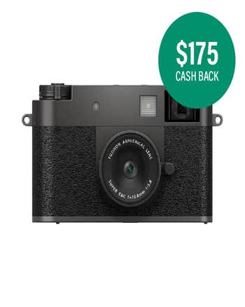 Fujifilm X Half Mirrorless Camera Body Only - Charcoal Silver