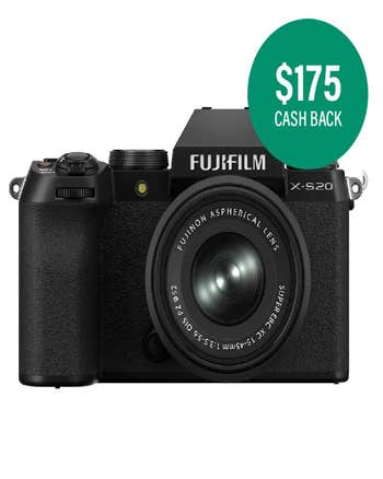 Fujifilm X-S20 Mirrorless Camera with XC 15-45mm Lens Kit