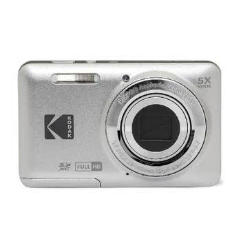 Kodak 5x Zoom CMOS Compact Digital Camera - Silver