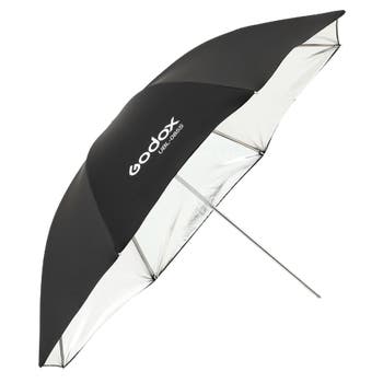 Godox 85cm Umbrella with Silver Interior + Diffuser