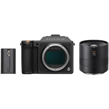 Hasselblad X2D 100C + XCD 75mm f/3.4 Lightweight Portrait Lens Kit