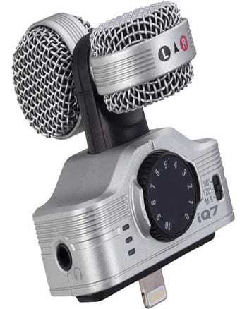 Zoom iQ7 MS Professional Microphone
