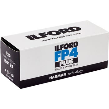 Ilford FP4 Plus ISO 125 120 Roll Black & White Film