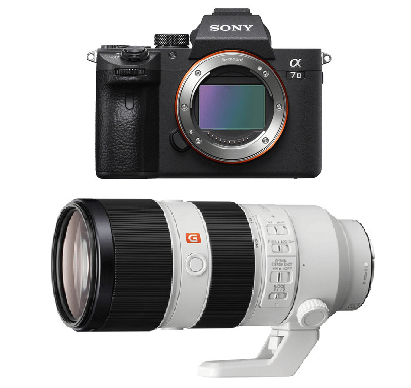 Sony A7III with Sony Zeiss 70-200mm Telephoto GM Lens