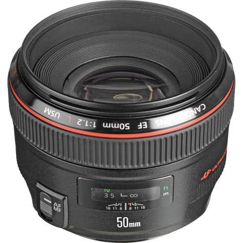 Canon EF 50mm f/1.2L USM Prime Lens | CameraPro Australia