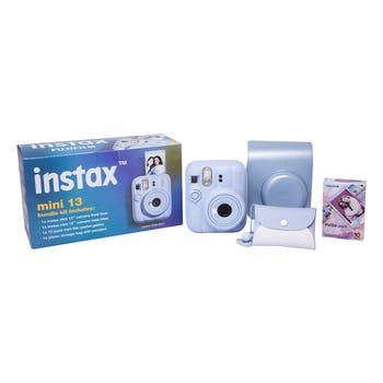 Fujifilm Instax mini 13 Christmas Bundle (Pastel Galaxy) - Blue