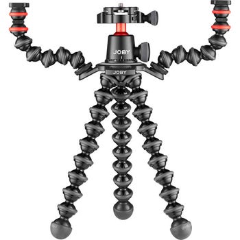 Joby GorillaPod 3K Rig tripod with flexible legs and two articulating accessory arms