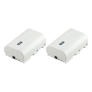 Jupio Canon Value Pack: 2 x LP-E6NH Ultra Batteries & Dual Charger