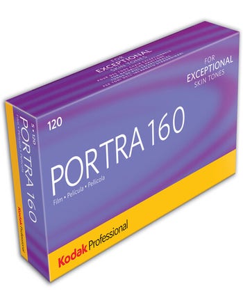 Kodak Portra 160 Color Negative Film (120 Roll Film, Single Pack)