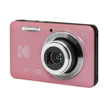 Kodak 5x Zoom CMOS Compact Digital Camera - Pink