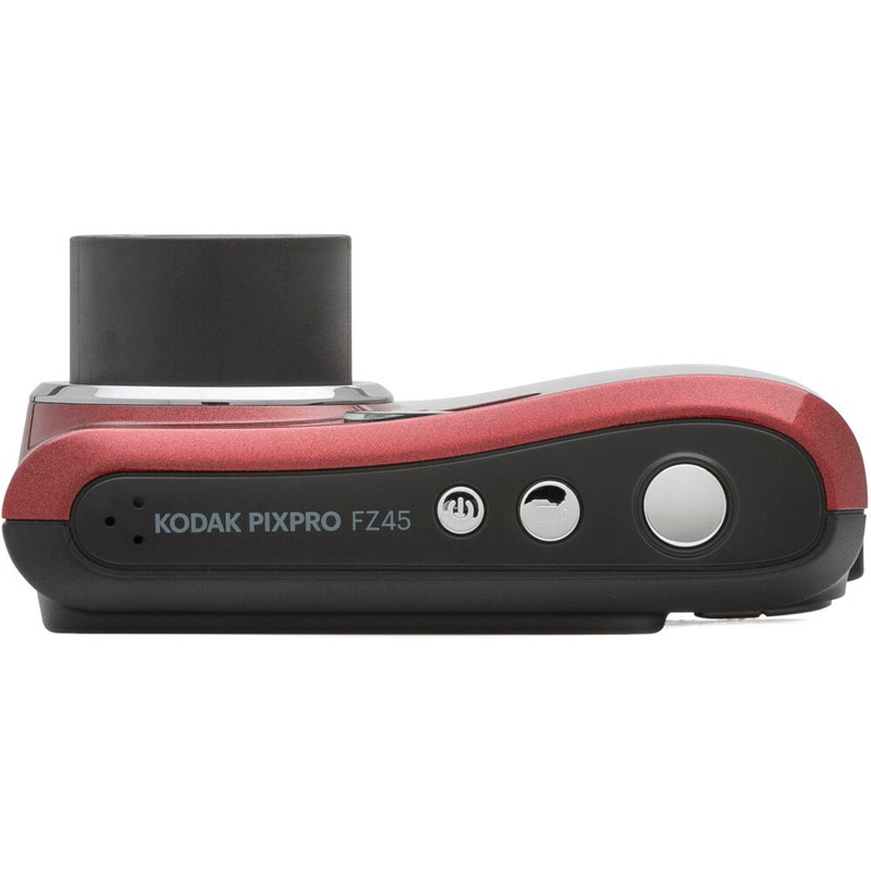 Kodak PIXPRO FZ45 Compact Digital Camera - Red | CameraPro