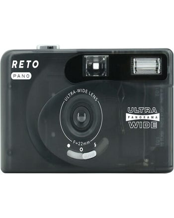 Reto Pano 35mm Film Camera Sheer Black