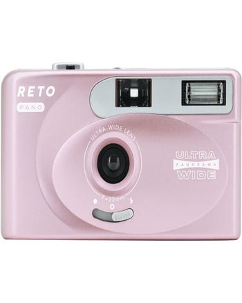 Reto Pano 35mm Film Camera Metallic Pink