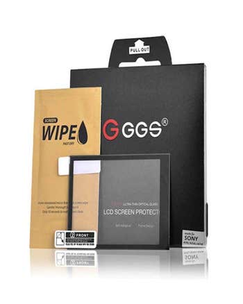 Larmor LCD Glass Screen Protector for Sony A7/ A7II/ A7RII/ A7SII / A7III/ A7RIII/ A9