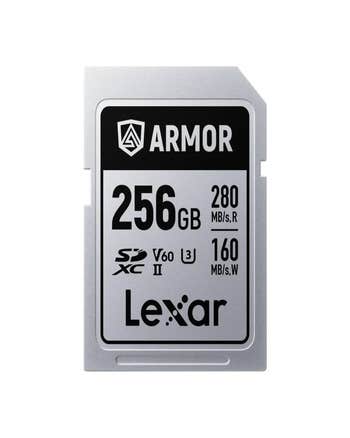 Lexar Armor Silver Pro SDXC UHS-II Card 256GB