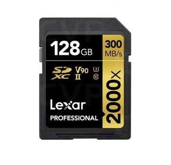 Lexar Professional 2000X SDXC UHS-II128GB SD Card