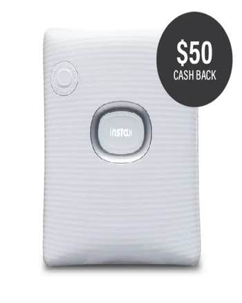 Fujifilm Instax SQUARE Link Printer Ash White