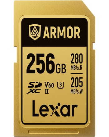 Lexar Armor Gold SDXC UHS-II Card 256GB