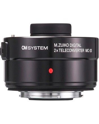 OM System MC-20 Blk MFTS 2X Teleconverter Lens OM