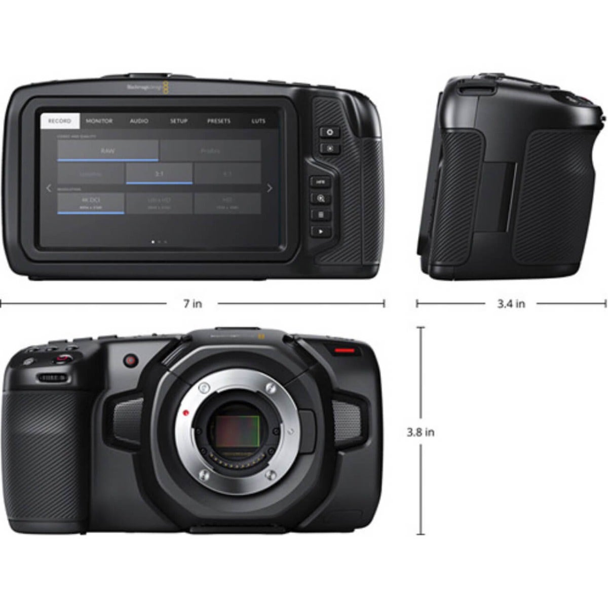 Blackmagic Pocket Cinema Camera 4K | CameraPro Australia