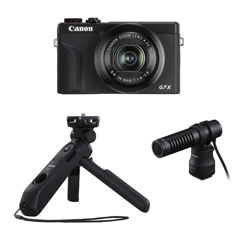 Canon G7x Mark III Vlog Kit | CameraPro Australia