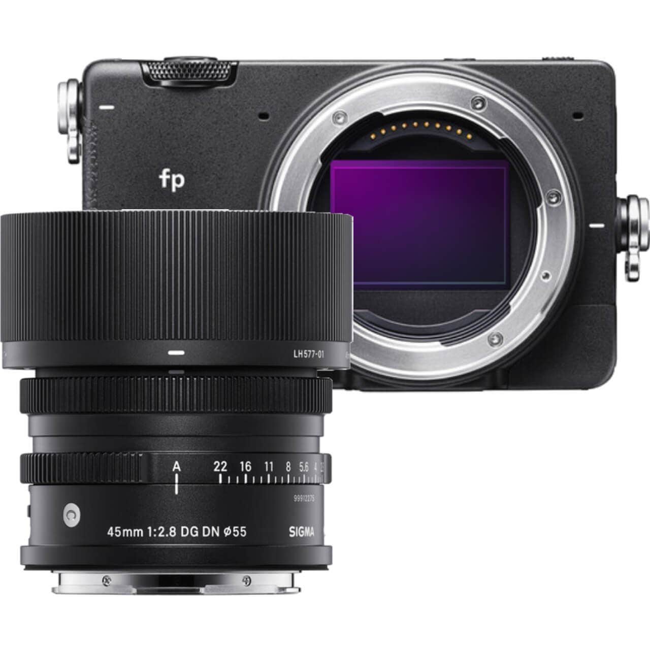 <美品>SIGMA fp ボディ & 45mm F2.8 DG DN KIT Sigma FP Camera + Sigma 45mm f2.8 DG DN Lens | CameraPro AU