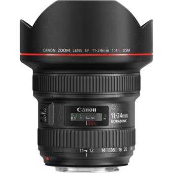 Canon 11-24mm f4 L USM Wide-Angle Zoom Lens with Lens Hood