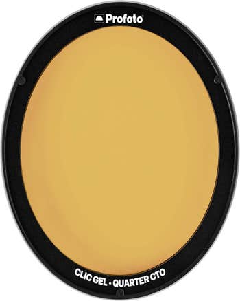 Profoto Clic Gel Quarter CTO