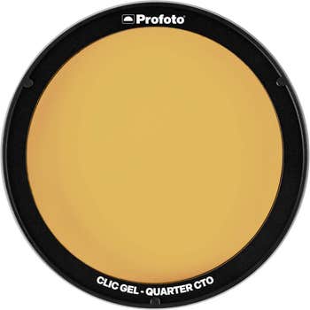 Profoto Clic Gel Quarter CTO