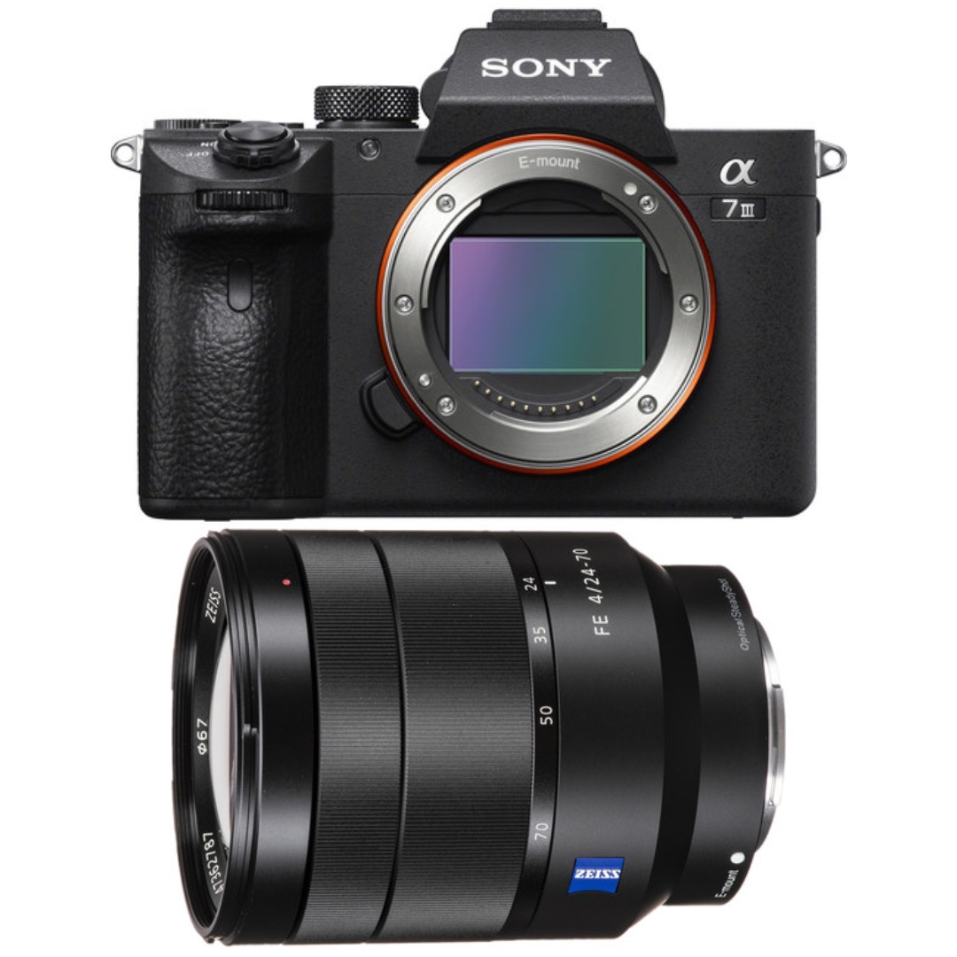 Sony Alpha a7III w/ Sony 24-105 mm f4 G OSS Lens | CameraPro