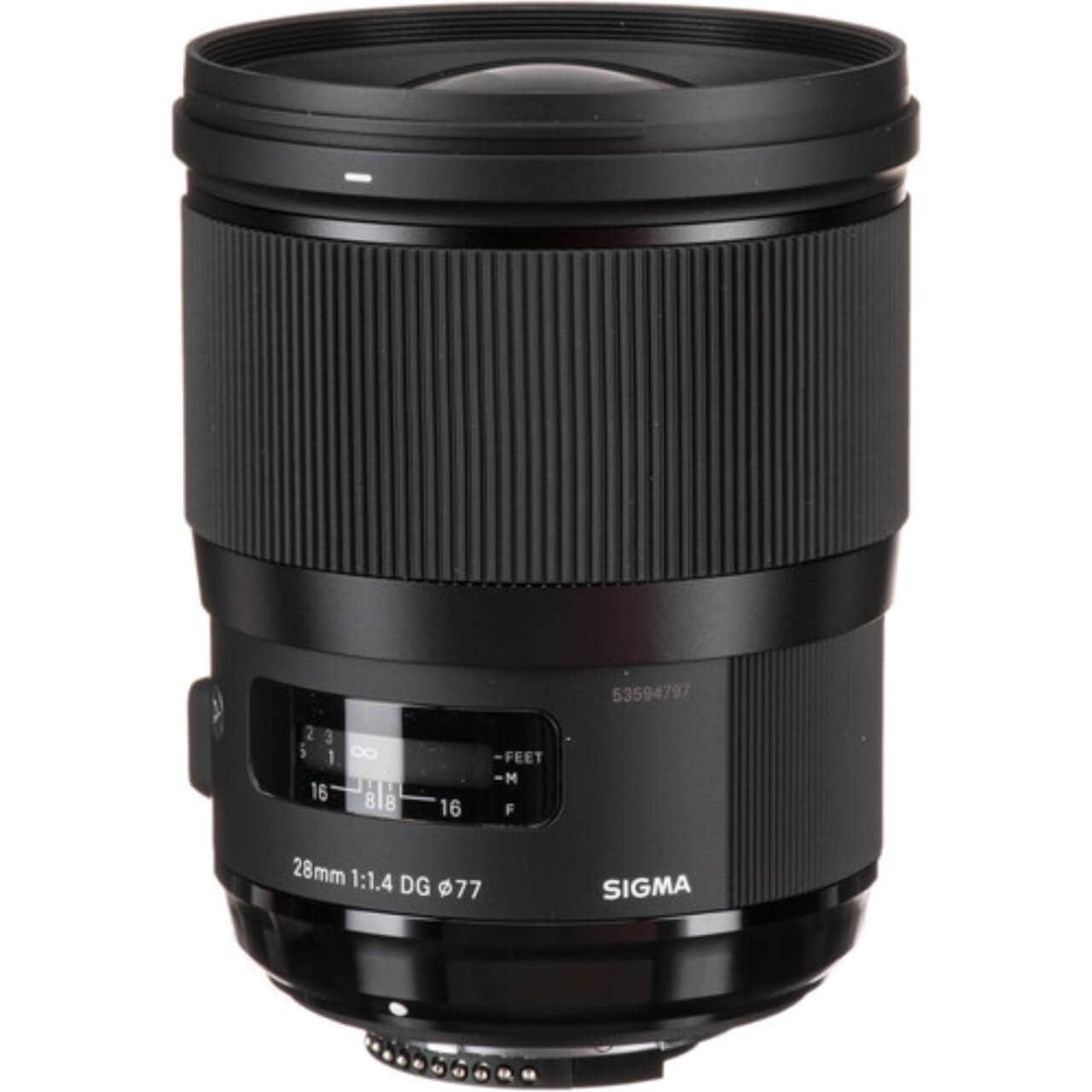 SIGMA 28mm F1.4 DG HSM ニコンFマウント　Nikon 美品 Sigma 28mm f/1.4 DG HSM Art Lens - Nikon F | CameraPro