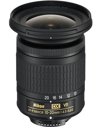 Nikon Nikkor AF-P DX 10-20mm f/4.5- 5.6G VR Lens