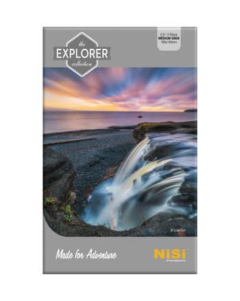 NiSi Explorer Collection 100x150mm Nano IR Medium GND Filter – GND8 (0.9) – 3 Stop
