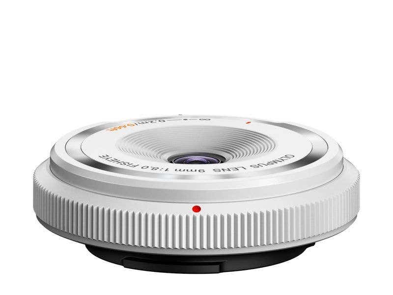 Buy Olympus BLC-0980 9mm f/8.0 Fisheye Body Cap Lens - White