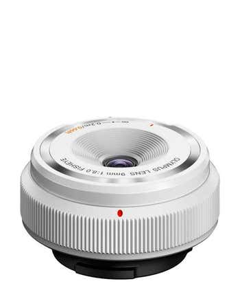 Olympus BLC-0980 9mm f/8.0 Fisheye Body Cap Lens - White