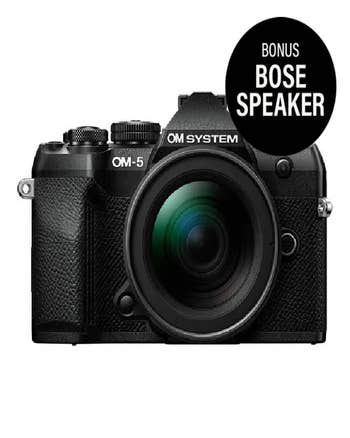OM System OM-5 Mark II wiht 12-45mm Lens - Black