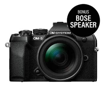 OM System OM-5 Mark II wiht 12-45mm Lens - Black
