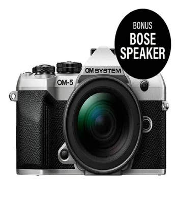 OM System OM-5 Mark II with 12-45mm Lens - Silver