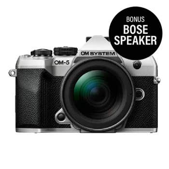 OM System OM-5 Mark II with 12-45mm Lens - Silver