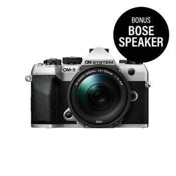 OM System OM-5 Mark II with 14-150mm Lens - Silver