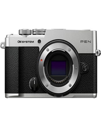 OM System Pen Mirrorless Camera Body - Silver