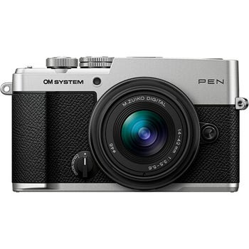 OM System Pen Camera + 14-42mm f/3.5-5.6 III Lens - Silver