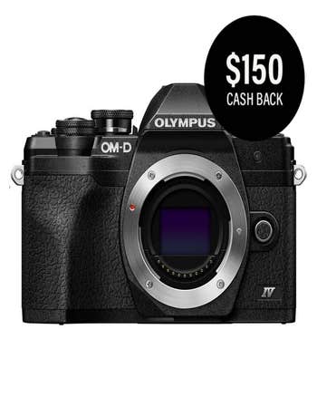 Olympus OM-D E-M10 Mark IV Body - Black