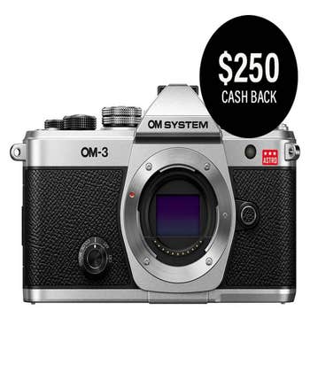 OM System OM-3 Mirrorless Camera Body - Silver
